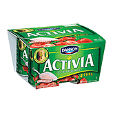 Activia  lowfat yogurt, strawberry, helps naturally regulate your digestive system Left Picture